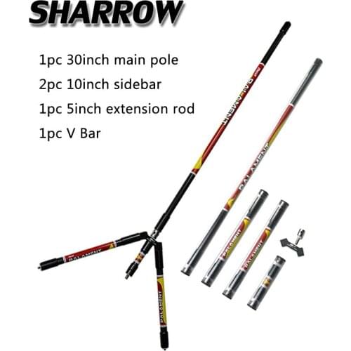 1Set Recurve Compound Bow Stabilizer System Damping Balance Rod For Competition Stabilizer Shooting Hunting Archery Accessories