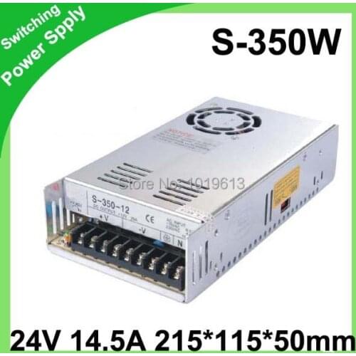 24V 14.5A 350W Switching Power Supply Driver For LED Strip light Display AC100V-240V Input,12V Output