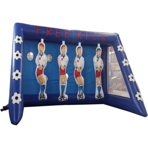 3m Giant Toy Inflatable Soccer Shoot Out Goal Post Football Target Outdoor Interactive Sports Shooting Game for Kids Adult