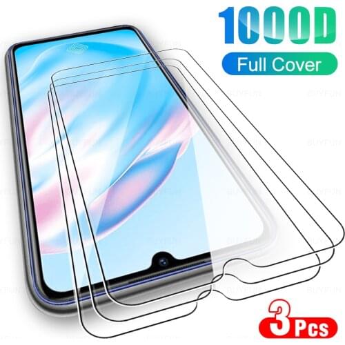 3pcs 9h vovi v17 (russia) tempered glasses hd anti-scratch screen protectors film 6.38" V1945A for vivo v17 v 17 17v glass