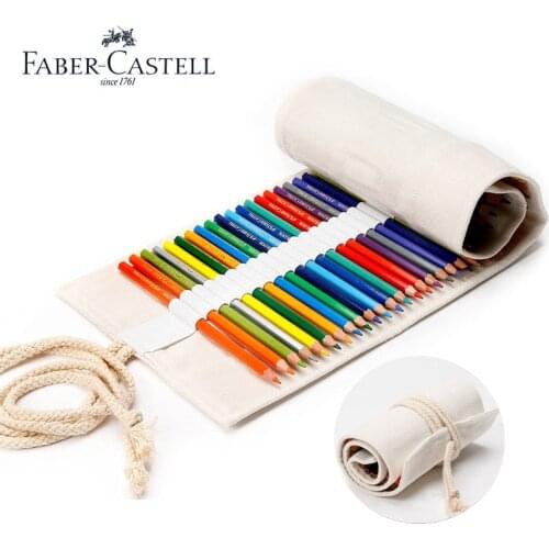 50/64/76 Holes Colored Pencils Holder,For 48/60/72 Pencils Case,Canvas Roll up Wrap Bag Pouch For Gen Pens,Colored Pencils Set