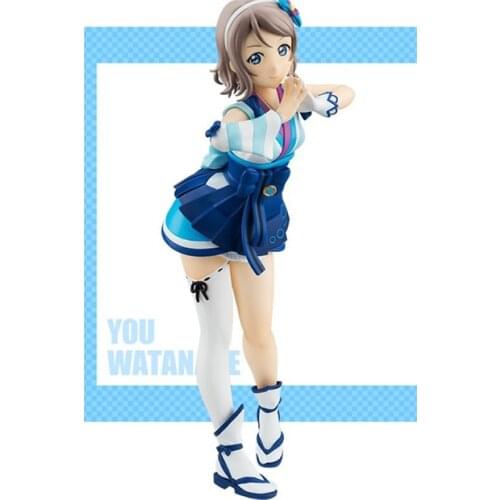 Love Live Watanabe You Anime Figure Collectible Model Toys Desktop Ornaments Pvc Model Cartoon Toy Anime Toys Gift