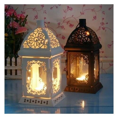Free shipping quality weddings lantern ,wedding candle holders, candle holder candelabra candlestick white and black colors 2181