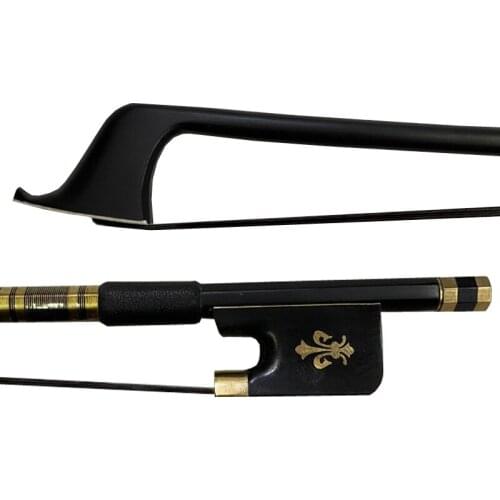 Free Shipping Yinfeel 8pcs NEW 4/4 Black Carbon Fiber Cello Bow Black carbon Bow 4/4 cello Bow Ebony Frog