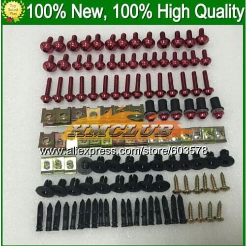 Fairing bolts full screw kit For KAWASAKI NINJA ZX11R 90 91 92 ZX-11R ZX11 R ZZR1100 1990 1991 1992 CL22 Nuts bolt screws Nut