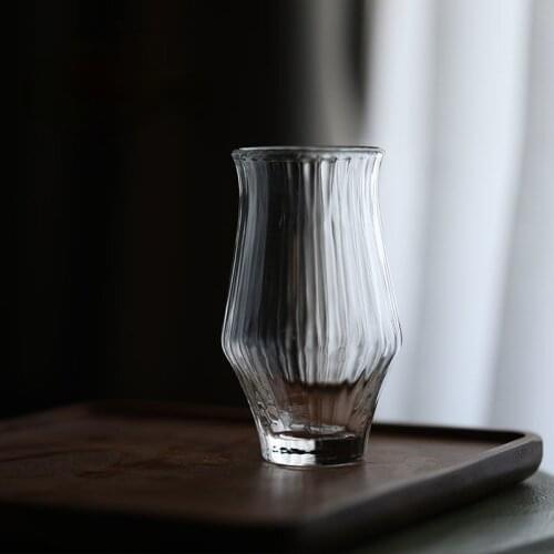 New Handmade cup wine cup fragrance cup sake vertical pattern Vintage cup whisky cup wine glasses