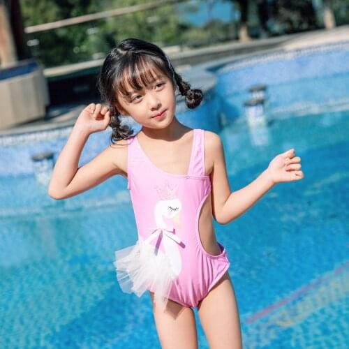 Kids Swimwear For Girls Childrens Baby Bikini Girl Swimming Suit Bathing Suits 2019 Children Female Lovely Princess Ao 1019