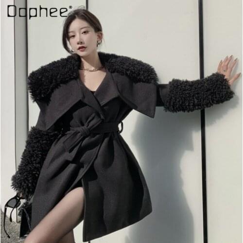 Женские шерстяные пальто Dophee China At AliExpress