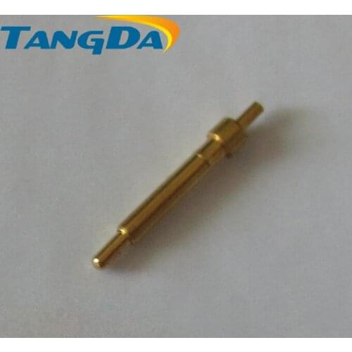 Tangda DHL/EMS D2*14mm+2mm tail 1K PCS pogo pin connector Battery spring 1P Through Hole 1.2A
