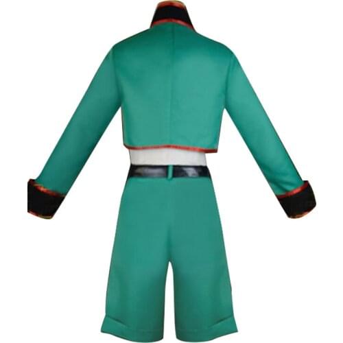Halloween Suit for Adult Anime HUNTER X HUNTER Cosplay GON FREECSS Costume Uniform Set Christmas Outfit Five Finger Bracelet