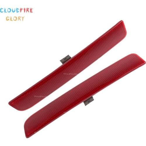 LR006348 LR006349 Pair Rear Left+Right Bumper Red Reflector For Land Rover LR2 2008- Range Rover 2003-2008 2009 2010 2011 2012