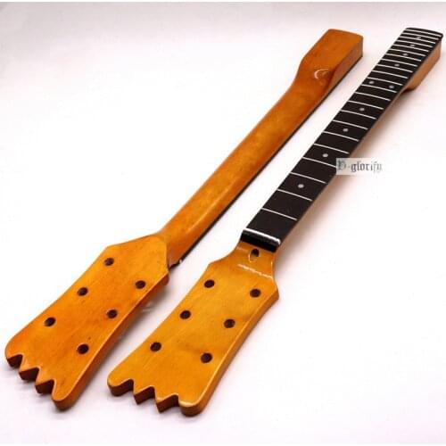 New 6 string Electric Guitar Neck Rosewood fingerboard maple Guitar neck assembly DIY 22 Fret Guitar accessories part