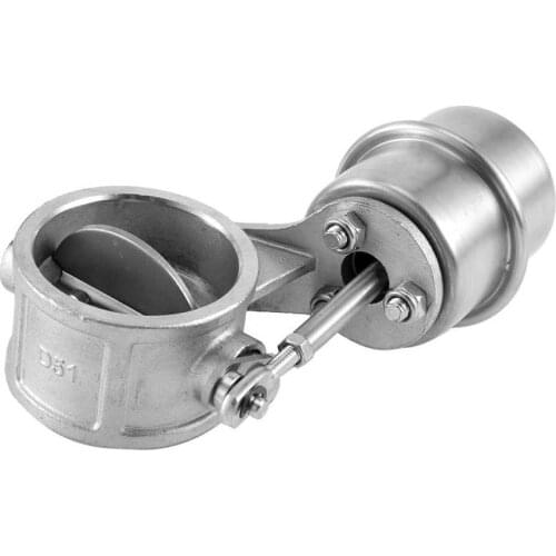 Open Style Vacuum Actuator 2in 51mm Universal Open Style Vacuum Actuator Exhaust Control Valve Air Vent Outlet Fit for Ford