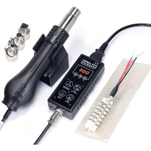YIHUA 8858 110V 220V Portable BGA Solder Rework Station Digital Hot Air Blow dryer Heat Gun Soldering Station