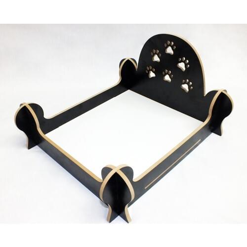 New Life Disassemble Wood Cat Bed 34x38 cm
