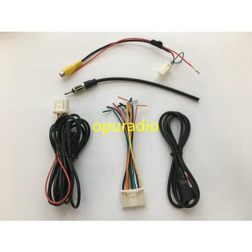 Old Style Subruu Forester XV Clarion CD power cord+USB line+Bluetooth microphone cable+reversing camera power cord+radio antenna
