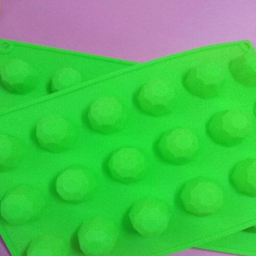 18 cavity gemstone shape silicone mold fondant cake decoration mold ice mold resin clay craft mold DIY tool