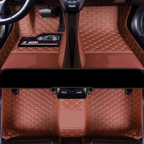 Thicken Leather car floor mat For acura mdx zdx rl tl ilx rlx rdx nsx rugs carpets accessories