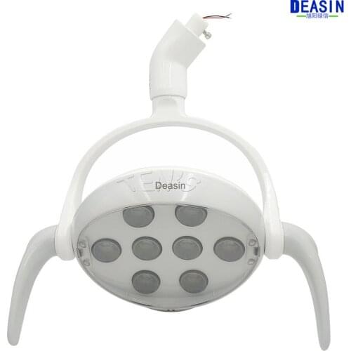 High Quality 2016 New Dental Operating Oral Lamp LED light For Dental Chair Unit 8 leds high power