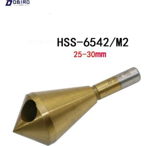 Countersink Deburring Drill Bit 20-25MM Metal Taper Stainless Steel Hole Saw Cutter Chamfering Power Drills ToolHSS 6542/M2