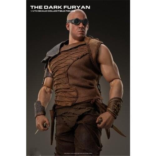 1/6 Scale Collectible Figurine 12" Male Figure Doll Pitch Black Richard B. Riddick V.Diesel Plastic Model Toys Gift