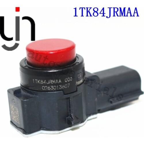 10pcs 1TK84GW7AA white 1TK84JRMAA Red PDC Parking Aid Bumper Object Sensor Radar Reverse Assist 0263013605 for Dodge Chrysler