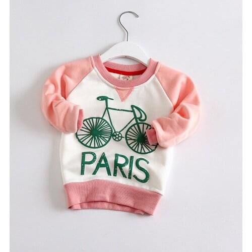 2016 unisex cartoon simple boys cotton baby children sweatshirts hoodies