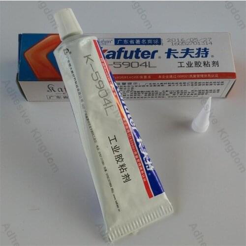 5pcs Kafuter 100g K-5904L insulation silicone rubber transparent electrical silicone LED temperature sealant