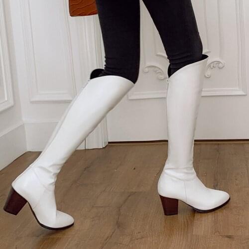 Womens winter warm comfortable boots womens party shoes womens fashion high heels lace up boots womens shoes