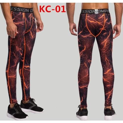 Motorcycle lightning Quick drying jogging pants men Sport Pencil Pants Men Bodybuilding Joggers Gym Trousers Running Pants Men