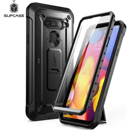 For LG V40 ThinQ V40 Case SUPCASE UB Pro Heavy Duty Full-Body Rugged Holster Cover with Built-in Screen Protector & Kickstand