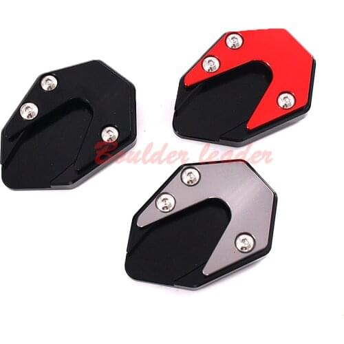 For Suzuki GW250 Inazuma 2011-2015 GSX250 GSX250R DL250 CNC Side Stand Kickstand Kick Stank Extension Foot Plate Pad Brand New
