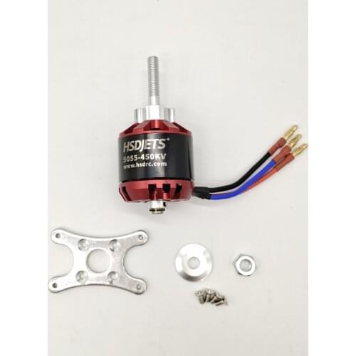 5055-500KV Motor for HSDJETS 2000mm Wingspan Cessna 182 RC Airplane