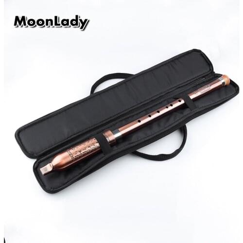 G/F Key Flute Bawu Resin Chinese Traditional Vertical Flauta Handmade Musical Instrument for Beginners and Music Lovers