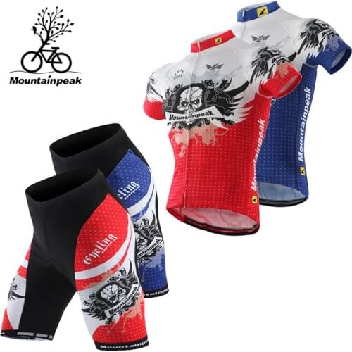 Mountainpeak Cycling Jerseys Short Sleeve Cycling Suit Men Cycling Wear Shorts In Summer The Magic Spirit