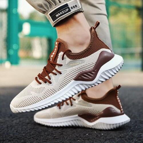 Lightweight Men Sneakers Fashion Men Casual Shoes Breathable Men Shoes Walking Sneakers Mens Tennis Mens Designer Shoes Size 46