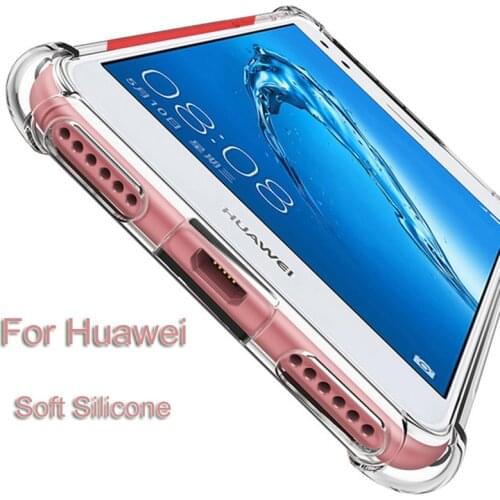 TPU Soft Case For Huawei Honor 6X Y6II Compact Nova Mate P10 9 8 Pro P8 LITE 2017 Plus Shockproof Airbag Thicken Silicone Case