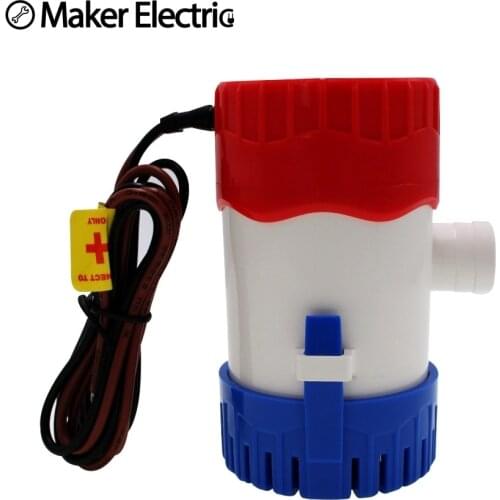 MKBP-G350-12/24 Impeller Pump Thermo plastic 350GPH 12/24V rule bilge pumps