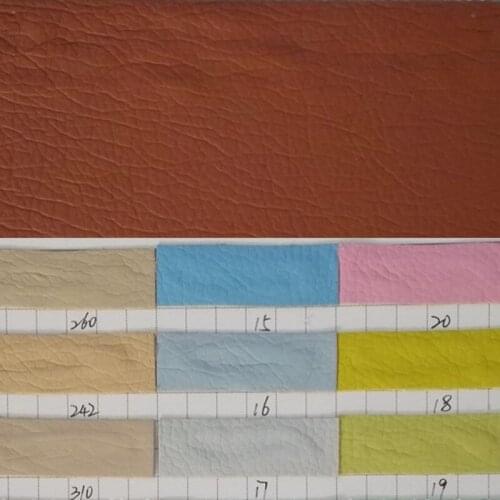 Wholesale 10 yards roll new Washing clothing PU artificial leather Washed big litchi pattern clothing leather fabric