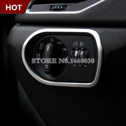 Interior Head Light Switch Button Cover Trim For Audi Q3 8U 2012-2017 Car accesories interior Car decoration
