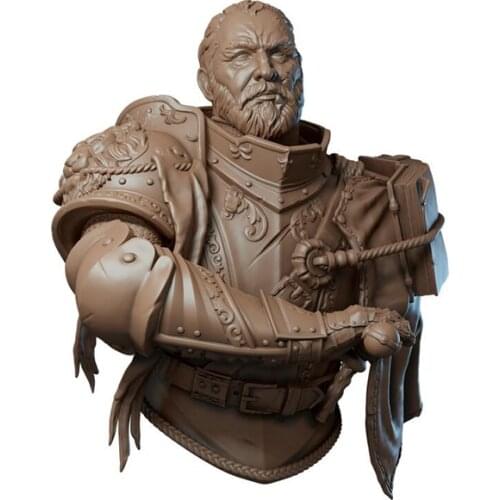 Self-assembled New Unassembled 1/10 ancient man bust Resin Figure Unpainted Model Kit