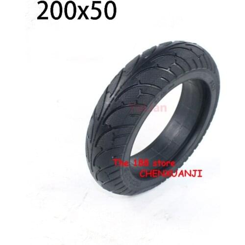 200x50 Solid Tire 8X2T For Speedway mini 4 Pro Rear Wheel 8 Inch Electric Scooter Tyre RUIMA mini 4 PRO Rear Tire