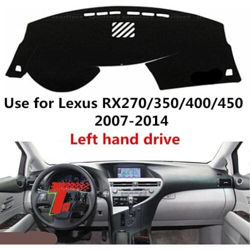 TAIJS Factory Anti Dust Polyester Fibre Car Dashboard Cover For Lexus RX270/350/400/450 2007 2008 20091011121314 Left hand drive
