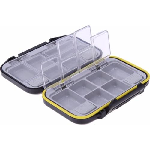 Waterproof Eco-Friendly Fishing Lure Bait Tackle Waterproof Storage Box Case With 12 Compartments Fishing Tackle Accessories