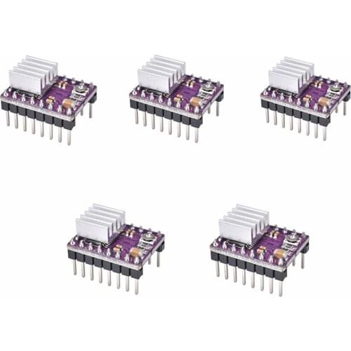 3D Printer Parts A4988 DRV8825 Stepper Motor Driver With Heat sink For SKR V1.3 1.4 GTR V1.0 RAMPS 1.4 1.6 MKS GEN V1.4 board