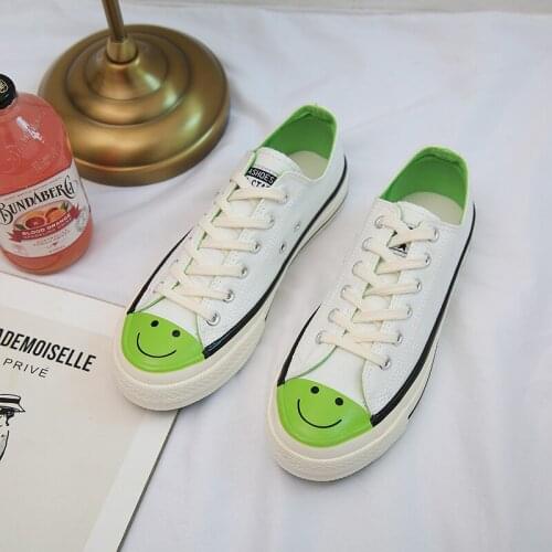 Women Canvas Shoes 2020 Spring Autumn Lace Up Casual Shoes Woman Comfortable Female Shoes Fashion Womens Sneakers W31-08