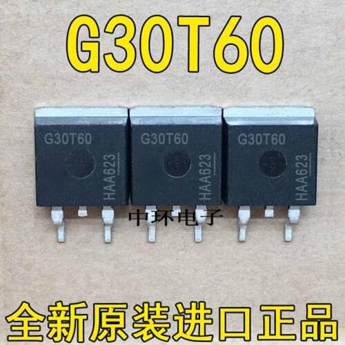 5 pcs G30T60 IGB30N60T TO-263 600V 30A