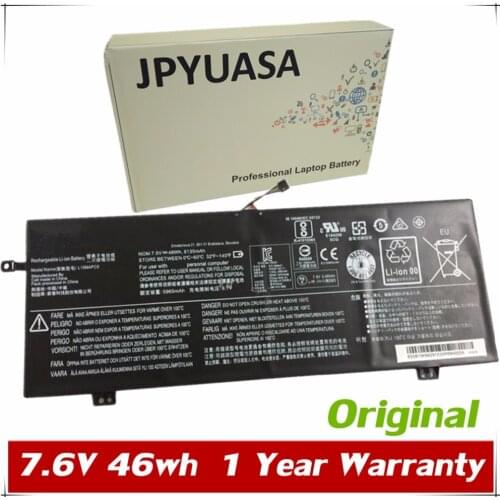 7XINbox 7.6V 46wh Original Laptop Battery L15L4PC0 For Lenovo IdeaPad 710S L15M4PC0 L15S4PC0