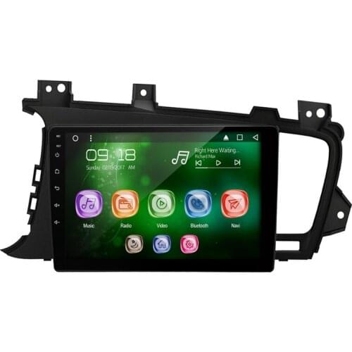 Allways 9" IPS Screen Android 9.0 Octa-core Ram 2GB Rom 32GB Car Multimedia for Kia K5 (LHD) 2011-2016 with 2.5D Touch Screen