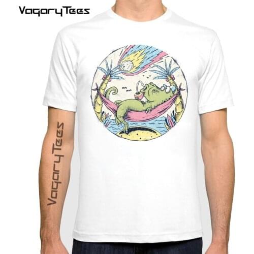 Asteroids cool geek t-shirt homme summer short sleeve t shirt men white casual Dinosaur tshirt unisex streetwear